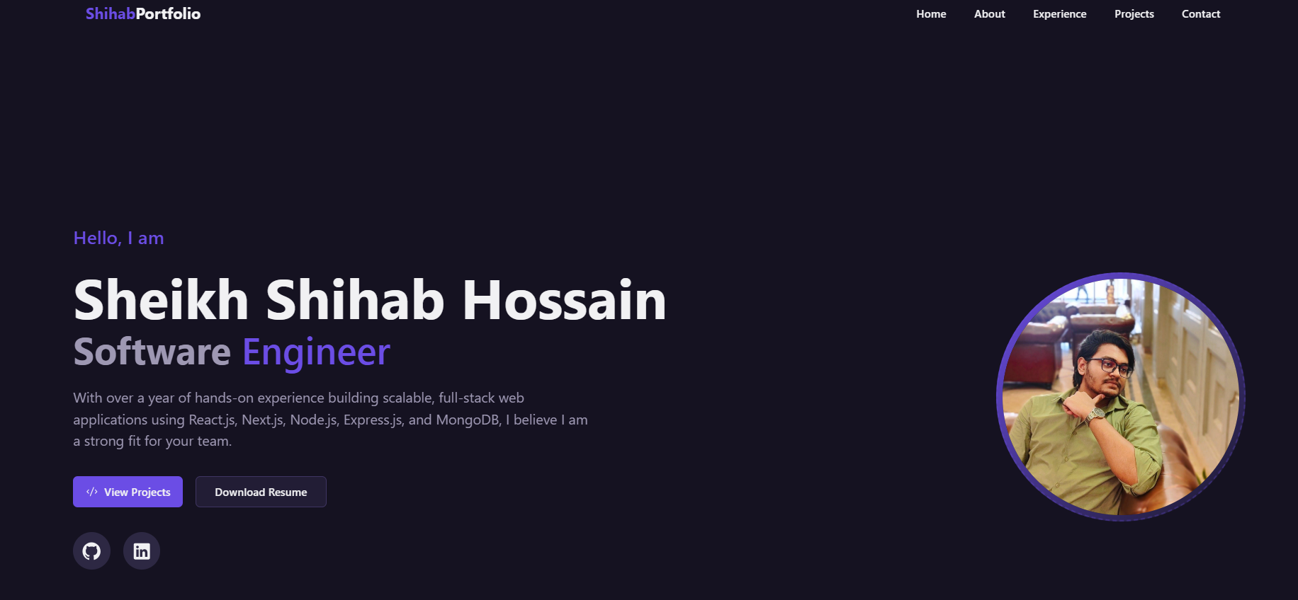 Developer Portfolio